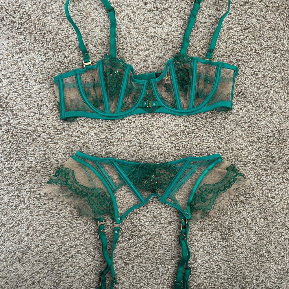 Honey Birdette Lace Lingerie Set